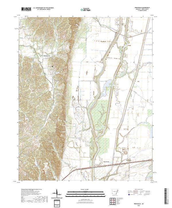 USGS Topographic Map – Princedale