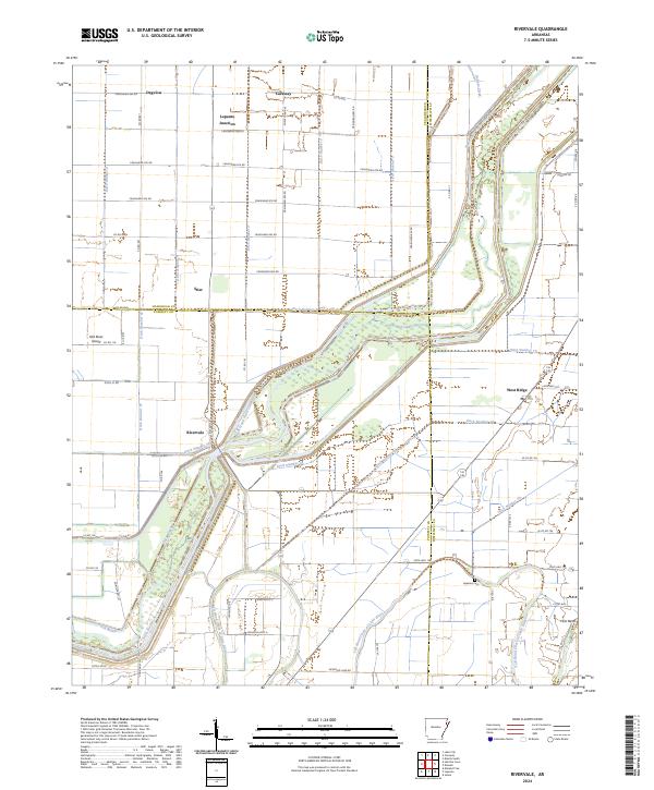 USGS Topographic Map – Rivervale
