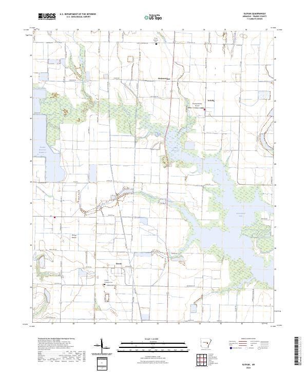 USGS Topographic Map – Slovak