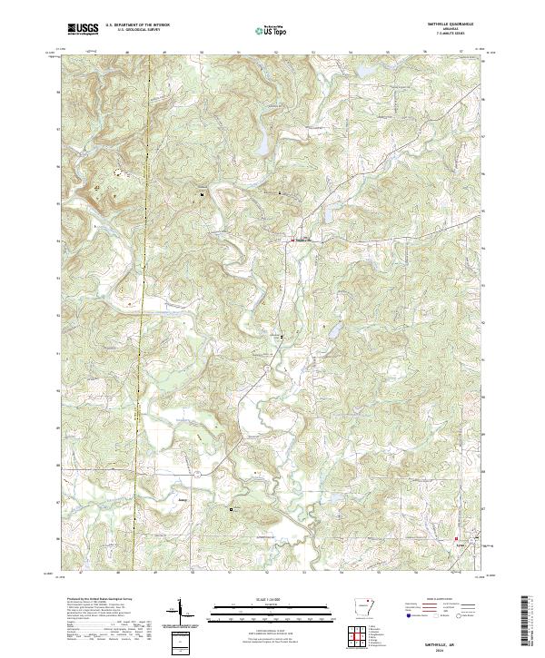 USGS Topographic Map – Smithville