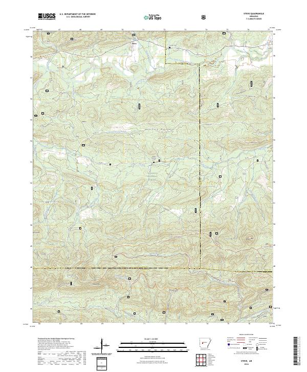 USGS Topographic Map – Steve