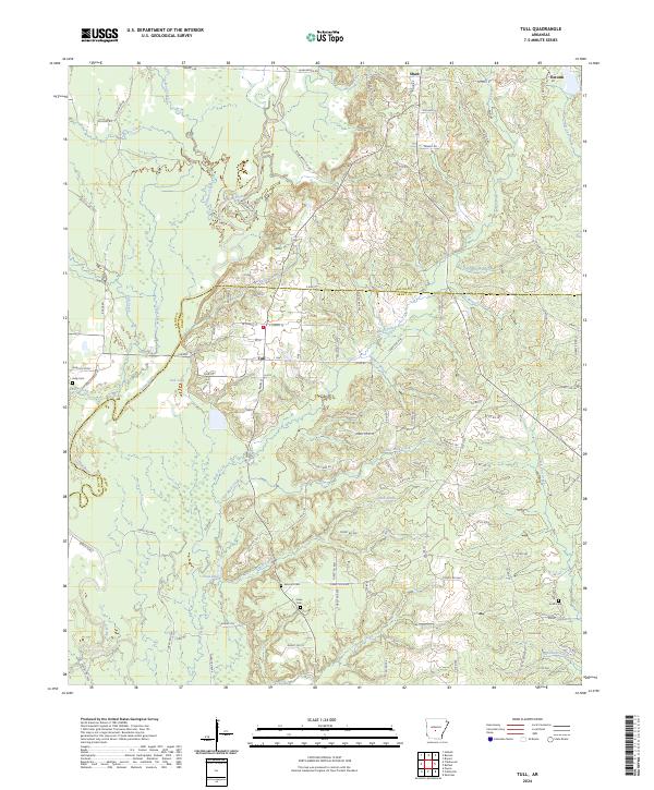 USGS Topographic Map – Tull