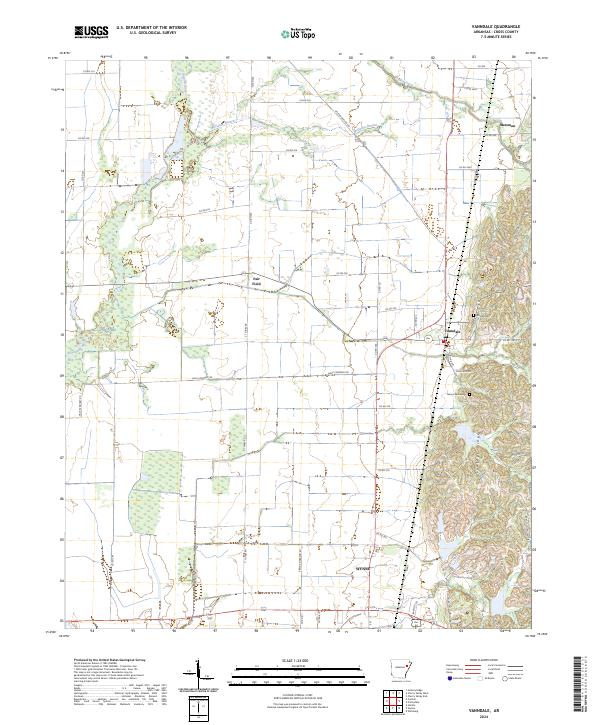 USGS Topographic Map – Vanndale