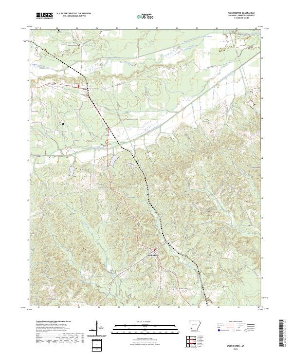 USGS Topographic Map – Washington