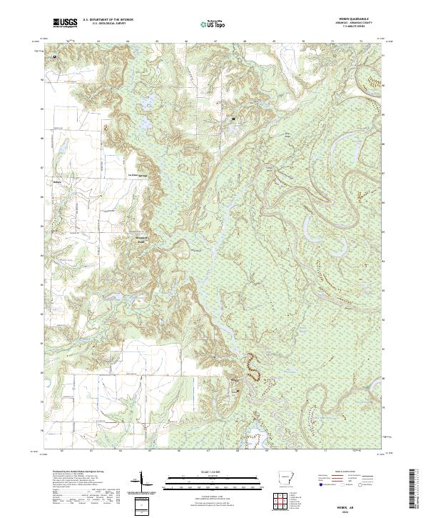 USGS Topographic Map – Weber