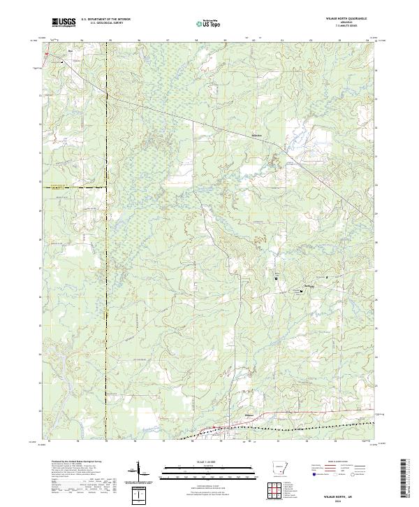 USGS Topographic Map – Wilmar North