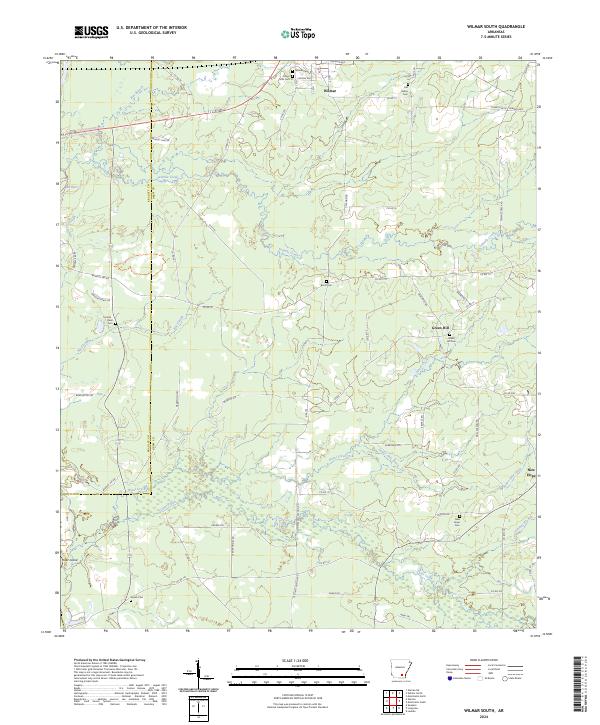USGS Topographic Map – Wilmar South