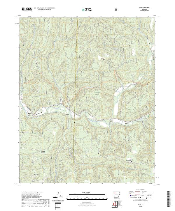 USGS Topographic Map – Yale