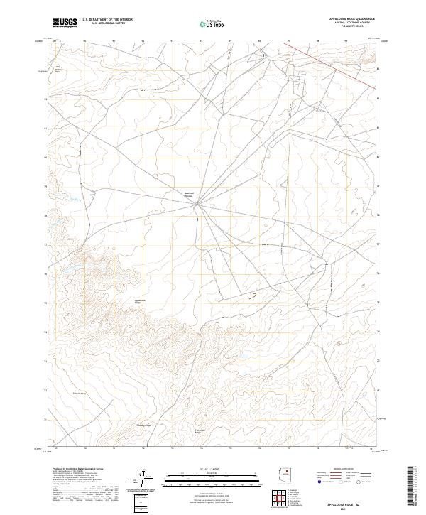 USGS Topographic Map – Appaloosa Ridge