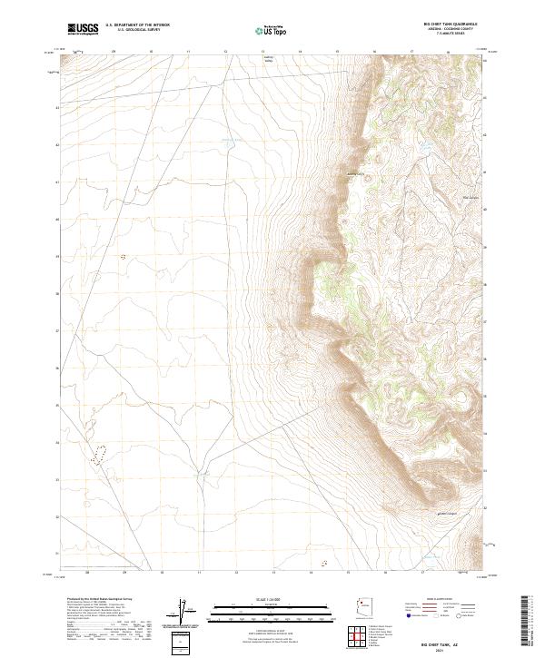 USGS Topographic Map – Big Chief Tank