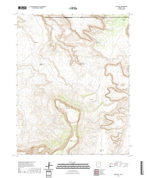 USGS Topographic Map – Big Point