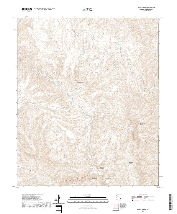 USGS Topographic Map – Bonita Spring