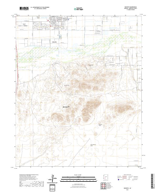 USGS Topographic Map – Buckeye