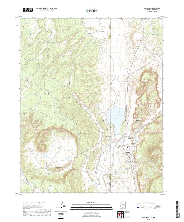 USGS Topographic Map – Buell Park