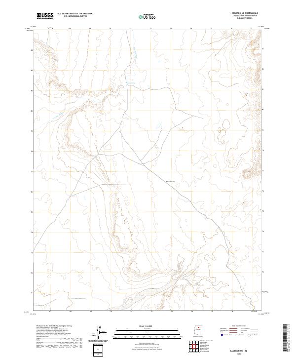 USGS Topographic Map – Cameron NE
