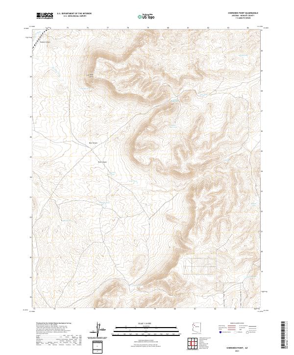 USGS Topographic Map – Cherokee Point