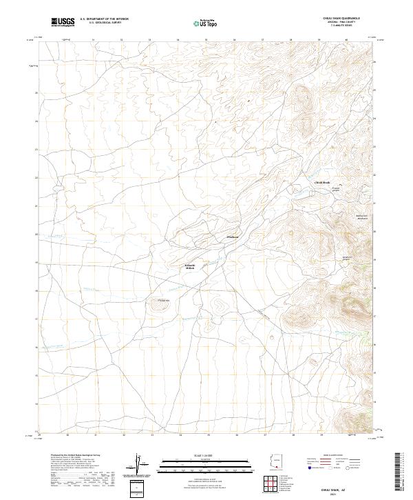 USGS Topographic Map – Chiuli Shaik