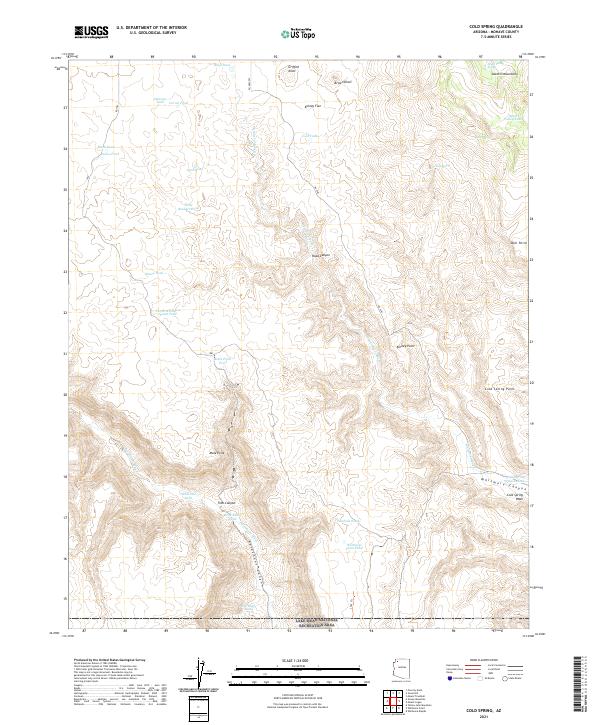 USGS Topographic Map – Cold Spring