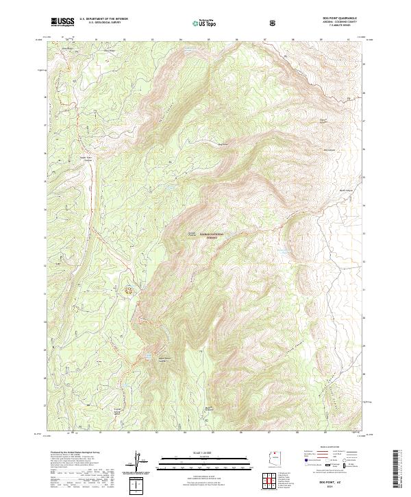 USGS Topographic Map – Dog Point