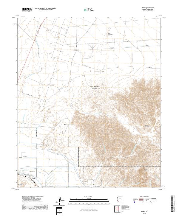 USGS Topographic Map – Dome