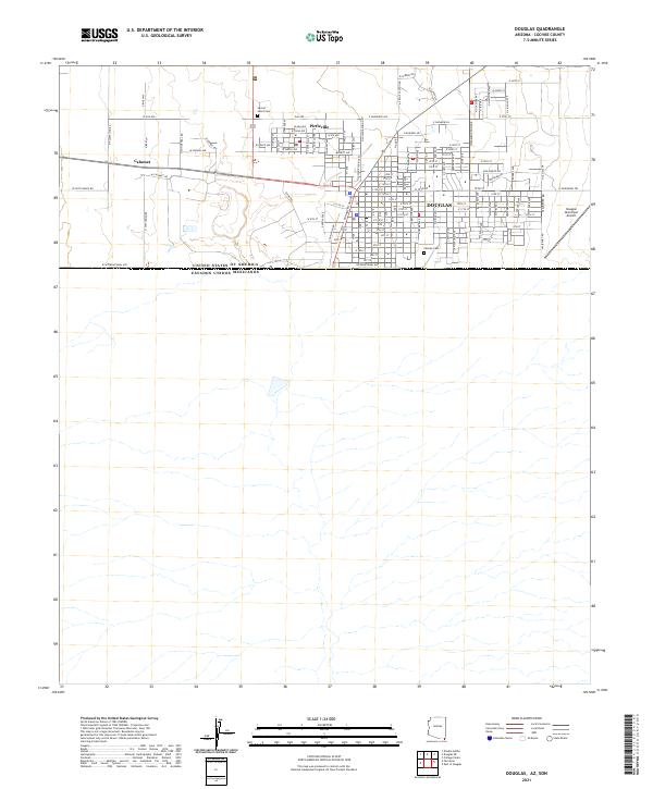 USGS Topographic Map – Douglas
