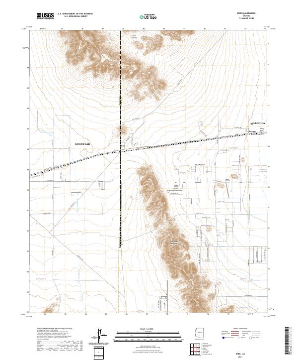 USGS Topographic Map – Enid