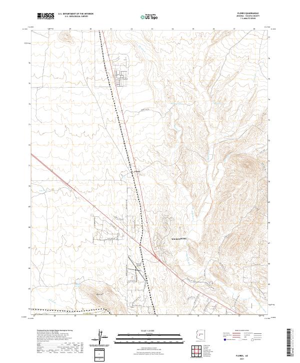USGS Topographic Map – Flores