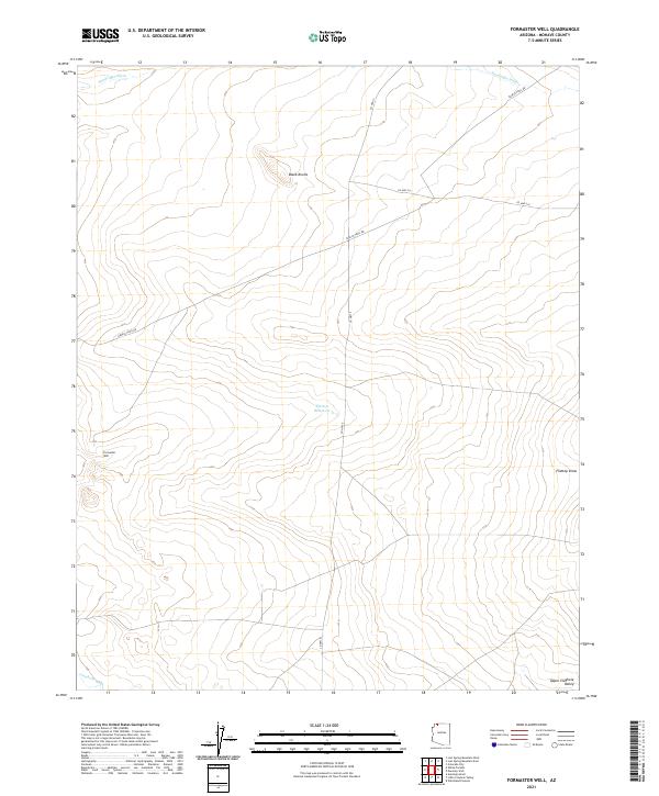 USGS Topographic Map – Formaster Well