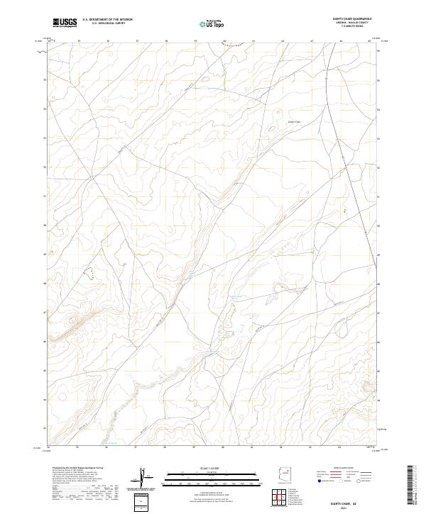 USGS Topographic Map – Giants Chair