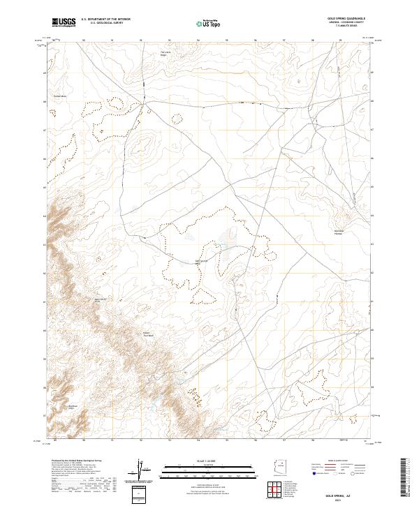 USGS Topographic Map – Gold Spring