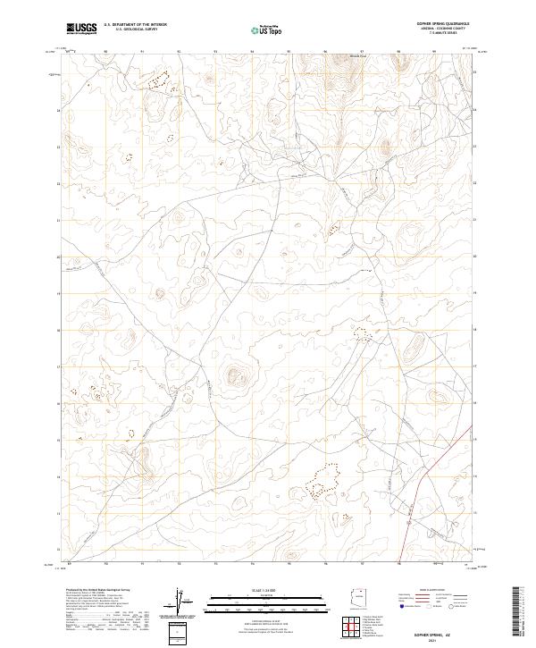 USGS Topographic Map – Gopher Spring