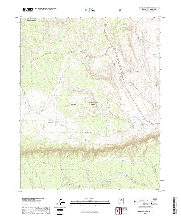 USGS Topographic Map – Grandview Point NE