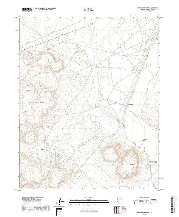 USGS Topographic Map – Greasewood Spring