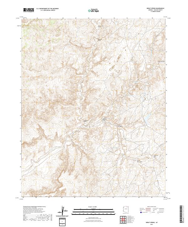 USGS Topographic Map – Great Spring
