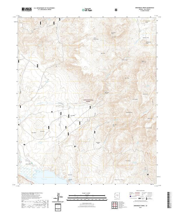 USGS Topographic Map – Greenback Creek