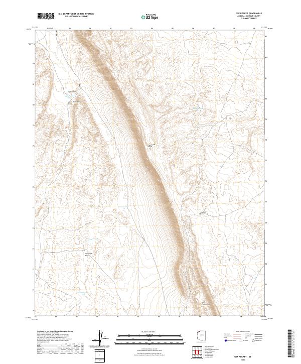 USGS Topographic Map – Gyp Pocket