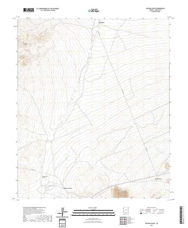 USGS Topographic Map – Haivana Nakya