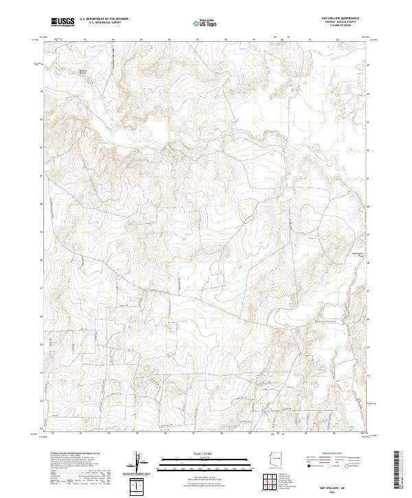 USGS Topographic Map – Hay Hollow