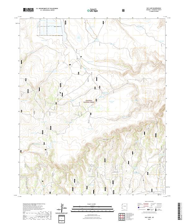 USGS Topographic Map – Hay Lake