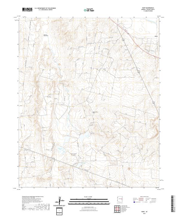 USGS Topographic Map – Hunt