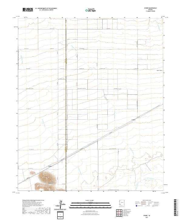 USGS Topographic Map – Hyder