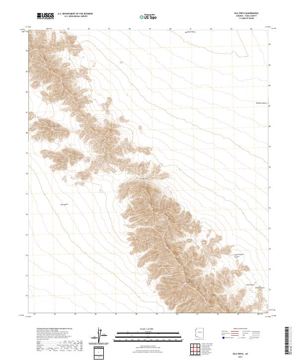 USGS Topographic Map – Isla Pinta