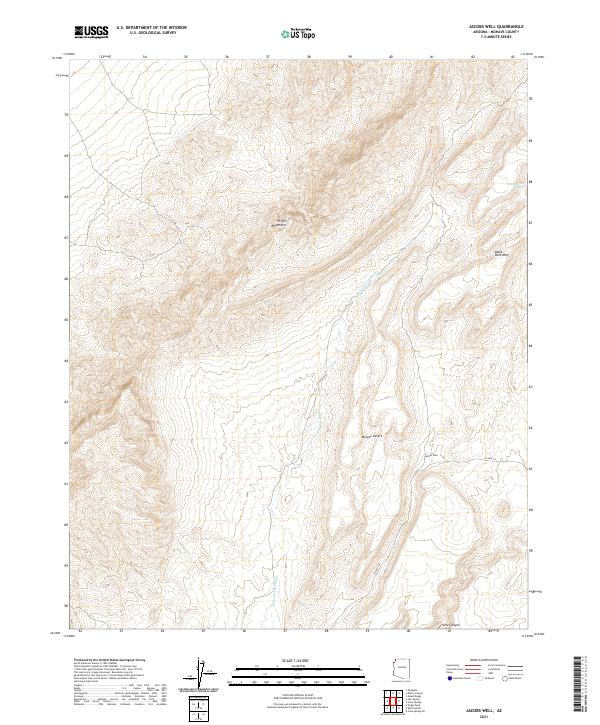 USGS Topographic Map – Jacobs Well