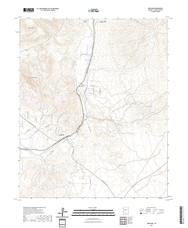 USGS Topographic Map – Kirkland