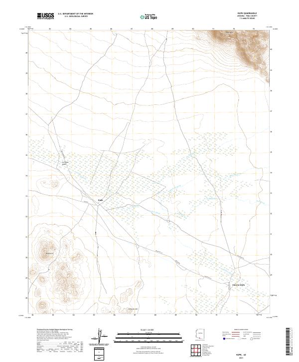 USGS Topographic Map – Kupk