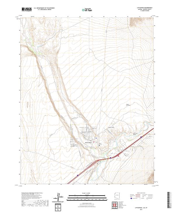 USGS Topographic Map – Littlefield