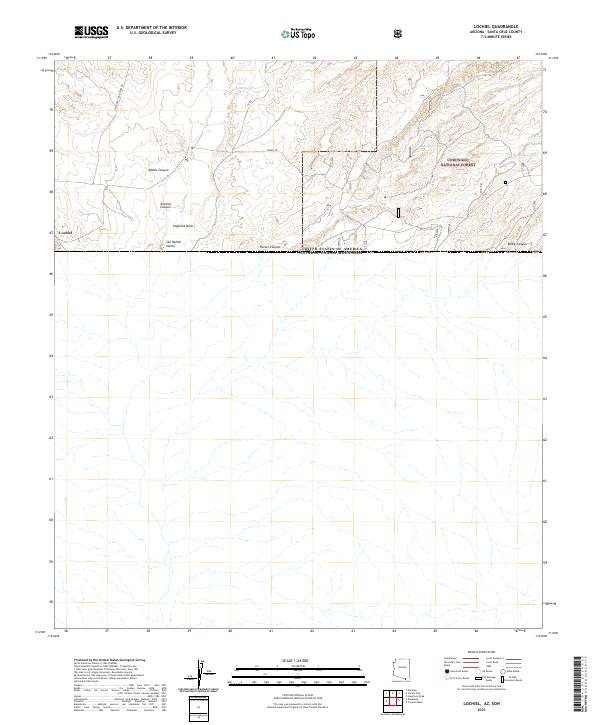 USGS Topographic Map – Lochiel