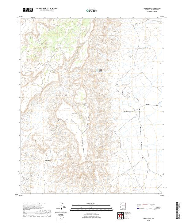 USGS Topographic Map – Lohali Point