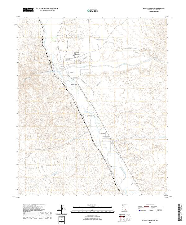USGS Topographic Map – Lookout Mountain