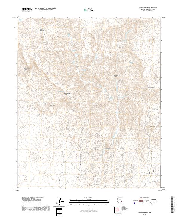 USGS Topographic Map – Markham Creek